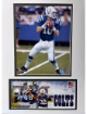 Peyton Manning Indianapolis Colts NFL Licensed 8x10 Photo w/ First Day Issue Stamp Cache/Envelope (9/18/05) w/James/Harrison
