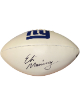 Eli Manning signed New York Giants Logo Franklin NFL WP Football- Steiner Holo