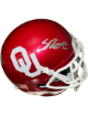 Spencer Rattler signed Oklahoma Sooners Schutt Authentic Mini Helmet- PSA Hologram # AJ4665