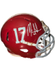 Mark Ingram signed Alabama Crimson Tide #17 Riddell Mini Helmet- Beckett Witnessed (Heisman)