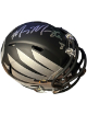 Marcus Mariota signed Oregon Ducks Black Riddell Speed Mini Helmet #8- Mariota Hologram