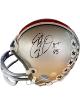 Eddie George signed Ohio State Buckeyes Riddell Rep Mini Helmet HT 95 imperfect- George GT Sports Marketing Player Hologram