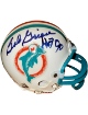 Bob Griese signed Miami Dolphins Riddell Rep Mini Helmet HOF 90- COA