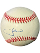 JD/J.D. Drew signed Rawlings Official National League Baseball toned- COA (Cardinals/Braves)