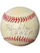 Orlando Cepeda signed RONL Official National League Baseball 67 NLMVP toned- COA (Giants/Cardinals/HOF)