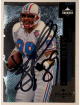 Frank Wycheck signed 1998 Upper Deck Black Double Diamond On Card Auto #26- COA (Tennessee Oilers/Titans)
