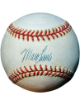 Mark Lemke signed Rawlings Official National League Baseball minor tone- COA (Atlanta Braves)
