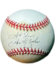 Garth Brooks signed Rawlings Official National League Baseball God Bless minor tone- Beckett Review