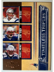 Tom Brady 2007 Donruss Classics Timeless Triples Card #TT-9- /1000 w/ Corey Dillon & Laurence Maroney (Patriots/GOAT)