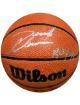 Derrick Coleman signed Wilson NBA I/O Basketball w/ ROY 91- Schwartz Holo (New Jersey Nets)
