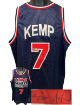 Shawn Kemp signed Team USA Custom Stitched TB Pro Basketball Jersey XL- Beckett Witnessed