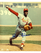 Bob Gibson signed St. Louis Cardinals MLB Licensed 8x10 Photo minor dings- Tuff Stuff COA (HOF)