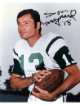 Don Maynard signed New York Jets 8x10 Photo #13- COA (HOF/4X AFL AS/SB III Champ)