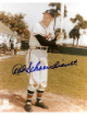 Red Schoendienst signed Milwaukee Braves MLB Licensed 8x10 Photo- COA/Show Ticket (HOF)