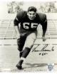 Vince Promuto signed Washington NFL Licensed B&W 8x10 Photo imperfect- COA