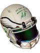 Michael Vick signed Eagles Riddell SpeedFlex FS Authentic Hydro Dipped Helmet/Visor w/ Fly Eagles Fly/Madden Cheat Code- BAS