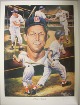 Stan Musial St. Louis Cardinals 18x24 Lithograph