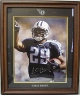 Chris Brown signed Tennessee Titans 16X20 PhotoCustom Laser Logo Framing