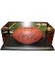 Football Full Size Acrylic Display Case w/ Black Base & Beveled Edges - USA Made