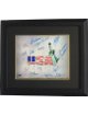 Olympic Winners signed 16x20 Photo Custom Framing Beckett  w/ 15 sigs- Nancy Kerrigan/Mark Spitz/Carl Lewis