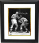 Rubin "Hurricane" Carter signed Vintage B&W 16x20 Photo Custom Framing (vertical) (deceased)- Beckett Hologram
