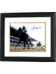 Victor Espinoza signed 2015 Belmont Stakes Americah Pharoah Triple Crown 8x10 Photo Custom Framing - Steiner Hologra