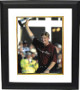 Ernie Els signed PGA 11x14 Photo Custom Framing (w/ Trophy at 2002 Open Championship) - JSA HOLOGRAM