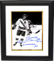 Bobby Hull signed Team Canada Vintage B&W 8x10 Photo Custom Framing #16 Team Canada 74 Insc- Schwartz Hologram
