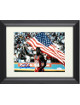 Carl Lewis signed Team USA 8x10 Photo Custom Framing - JSA Witnessed (Olympics - 9 Gold Medals)