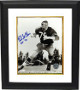 Bob St. Clair signed San Francisco 49ers Vintage Sepia 8x10 Photo Custom Framing HOF '90