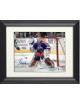 Grant Fuhr signed Edmonton Oilers 8x10 Photo Custom Framing #31- Beckett Witnessed