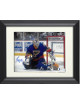 Grant Fuhr signed St. Louis Blues 8x10 Photo Custom Framing #31- Beckett Witnessed