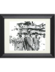 Fred Haise signed NASA Astronaut/Pilot Vintage B&W 8x10 Photo Apollo 13 LMP Aim High Custom Framing- JSA #EE62179