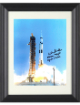 Milton Windler signed NASA Vintage Color 8x10 Photo Maroon Flight Apollo Skylab Custom Framing- JSA #EE62698
