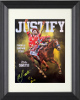 Mike E. Smith signed Justify 2018 Triple Crown Winner 11x14 Photo Collage TC 2018 Custom Framing- AWM Hologram