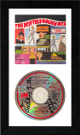 Bill Pinkney & Lee Logan signed The Drifters' Golden Hits Album CD/Cover 6.5x12 Custom Framing- 4 sigs Original Drifter COA