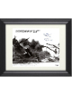 Kenneth Potts signed WWII Pearl Harbor 8x10 Photo Custom Framing- JSA #AC92747- USS Arizona Survivor 12-7-1941