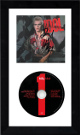 Billy Idol signed 2023 CD 40th Anniversary 2CD Set, Art Insert Auto/Booklet 6.5x12 Custom Framing- COA