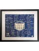 New York Yankees signed 16x20 Photo Custom Framing 2008 Yankee Stadium Final Season Logo -69 sigs - BECKETT