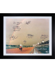 Churchill Downs Kentucky Derby Winners signed 16x20 Photo 7 sigs Custom Framing- MAB- Jean Cruguet/Jacinto Vasquez/Laffit Pincay