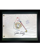 John Daly signed Lion Logo Golf Flag Custom Framing 18x22- COA (Long John/Open/PGA Champ)