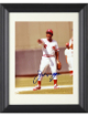 Joe Morgan signed Cincinnati Reds MLB Licensed 8x10 Photo Custom Framing- Tuff Stuff COA (HOF)