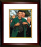 Charl Schwartzel signed PGA 11X14 Photo Custom Framing - JSA Hologram (w/ Phil Mickelson)(2011 Augusta National Masters Champion