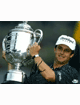 David Toms signed 8x10 Photo 2001 PGA Championship w/ Trophy (horizontal)