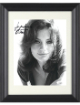 Jacqueline Bisset signed Vintage B&W 8x10 Photo Custom Framing- JSA #DD32880 (v-neck shirt)