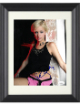 Paris Hilton signed 8X10 Photo very minor ding Custom Framing- JSA #DD39237