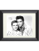 Dolores Hart signed Vintage B&W 8x10 Photo King Creole 1958 Custom Framing- JSA Hologram #DD47999 (w/ Elvis Presley)