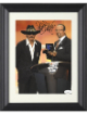 Richard Petty signed NASCAR Hall of Fame Induction 8X10 Photo Custom Framing- JSA #DD39305