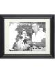 Junior Johnson signed NASCAR B&W 8x10 Photo 2009 Hall Fame Custom Framing- JSA Hologram #DD39375