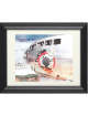 Russell Gackenbach signed WWII Hiroshima & Nagasaki 8x10 Photo B-29 Navigator Custom Framing- JSA #DD64283